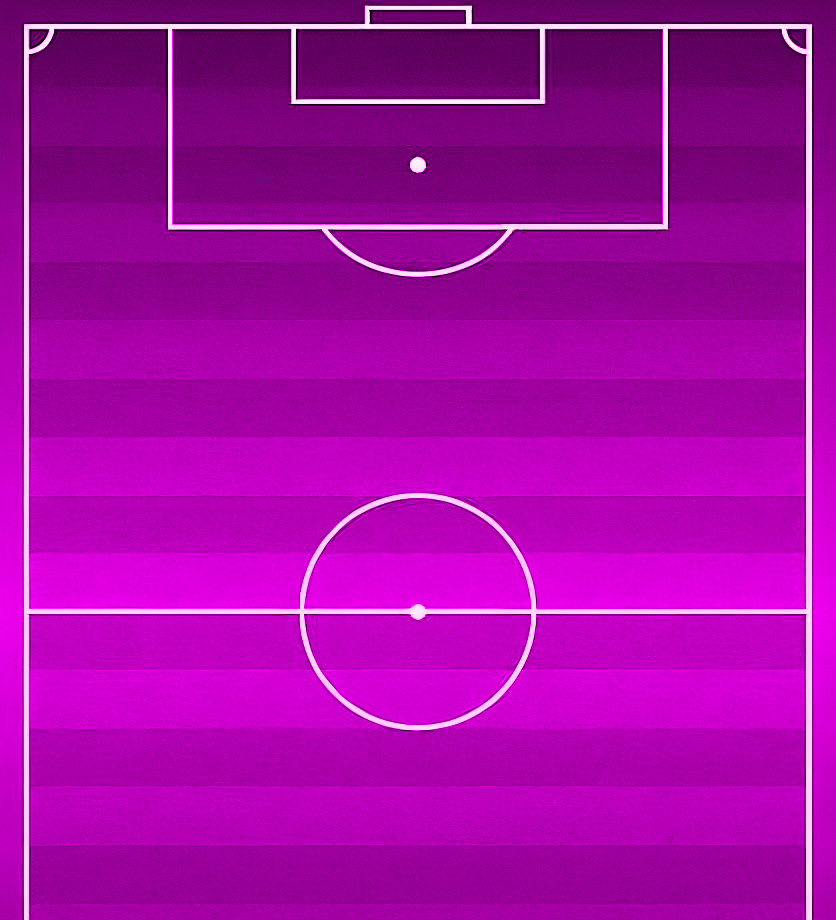 Purple Soccer Field