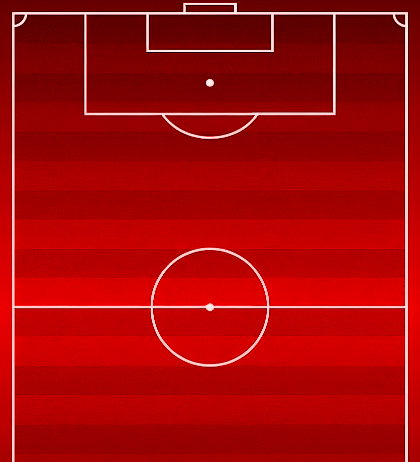 Red Soccer Field